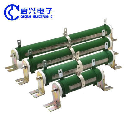 Kwaliteit 200 Ohm Flange Mount Wirewound Resistor Koper Nickel Plated Aluminium Housing RF toepassingen fabriek