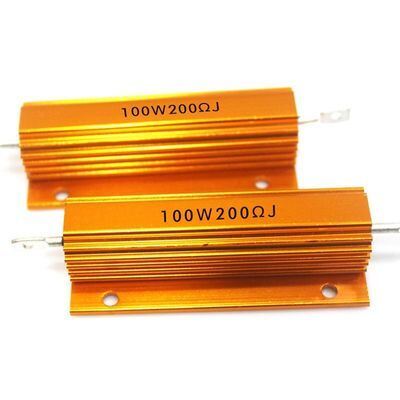 Kwaliteit RX24 100W Gold Aluminium Housed Wirewound Power Resistor Dynamische remresistor fabriek