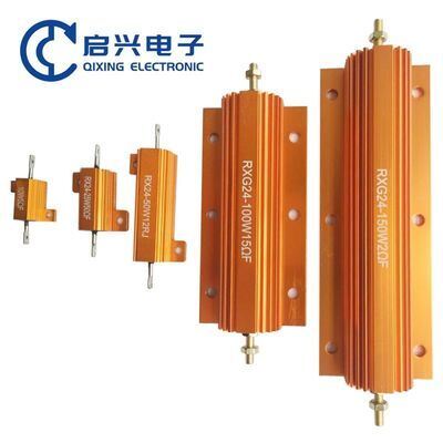 Kwaliteit Hoog vermogen Wirewound Resistor 250W Gold Aluminium Shell Warmteverlies Sterke overbelasting fabriek