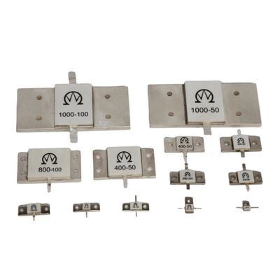 Kwaliteit 250 Watt 100 Ohm RF Afsluitweerstand Koper Nikkel Verguld Koellichaam 0 tot 1.5GHz fabriek