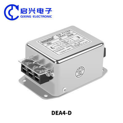 Kwaliteit DEA4 GD Rail-serie EMI-filter 3A tot 20A Eenfasig krachtig vermogensfilter fabriek