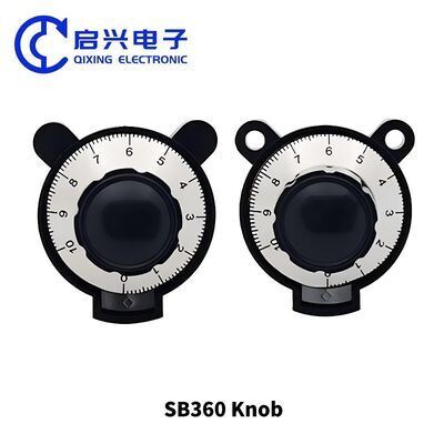Kwaliteit M3xOD12 Aluminium Metal Knurled Gitaar Volume Knob Goedkope Prijs ID10 Functionele Potentiometer Schakelaar Knob fabriek