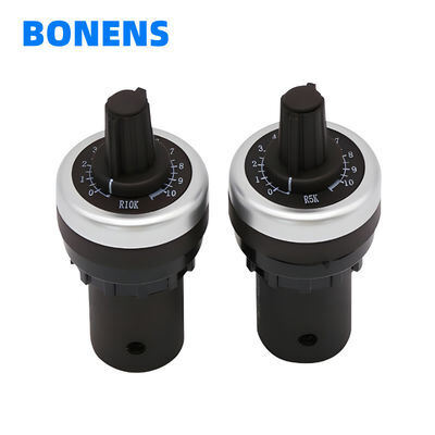 Kwaliteit Bonens Hoge Precisie Potentiometer LA42DWQ 22 IP65 22mm Draaipotentiometer 1K 2K 5K 10K fabriek