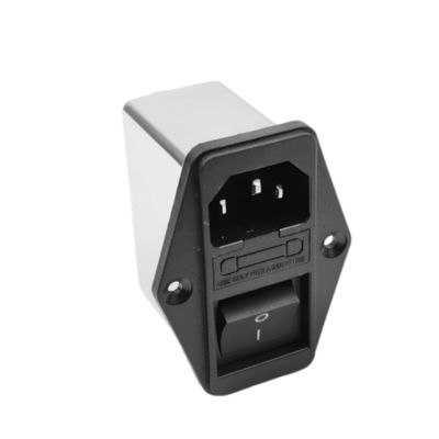 DBI5 1A 3A 6A 10A voedingsfilter Met fusie IEC-afvoertype met veiligheidsschakelaar EMI-filter