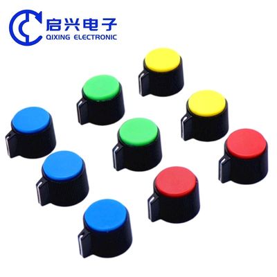 BONENS 19X16MM Plastic Volume Regeling Knob KN113 Plum Blossom Schacht