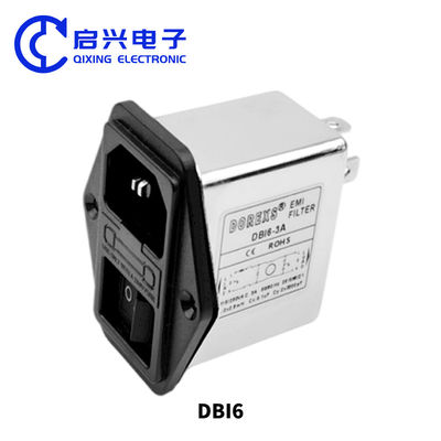 DAP3 1-20A PCB Mount 5 Pin EMI Power Filter Eénfasig Bipolair EMI Filter