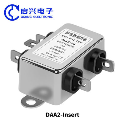DAA2 EMI-filter in te voeren, enkelfasig 220V 3A 6A 10A 50/60Hz