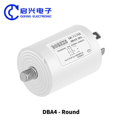 Plastic Housing Power Filter DBA4 Ronde 250V enkelfasige voor huishoudelijk apparaat