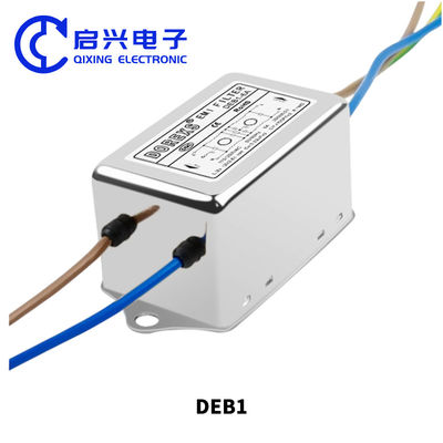 DEB1-serie EMI-filter voor één fase 220VAC 3A-20A
