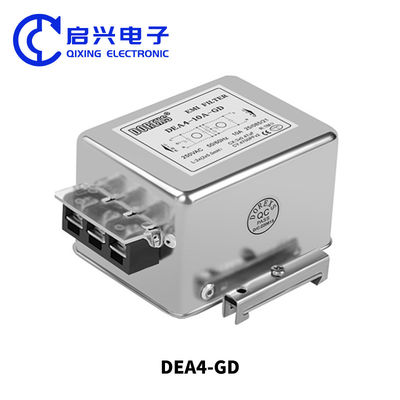 DEA4-GD Rail Series EMI-filter 3A-20A enkelfasig hoogwaardig vermogenfilter