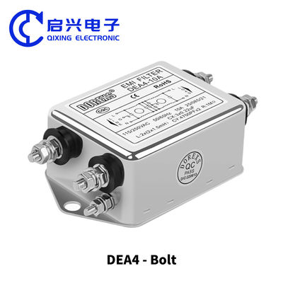 DEA4 Eenfasige wisselstroomtoevoer EMI-filter 220VAC 3A/6A/10A/20A Goed onderdrukkende effect