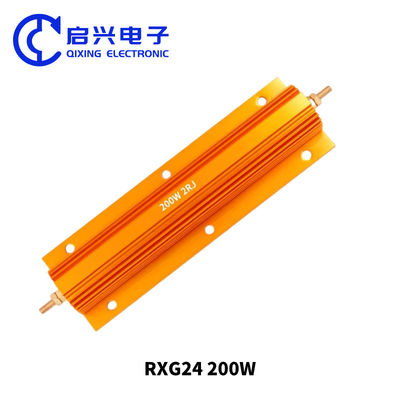 RXG24 Gold Aluminium Shell Resistor High Power Wirewound Resistor