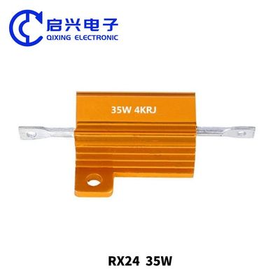 High Power Wirewound Resistor 25w Groen Metalen Aluminium Hoes Resistor