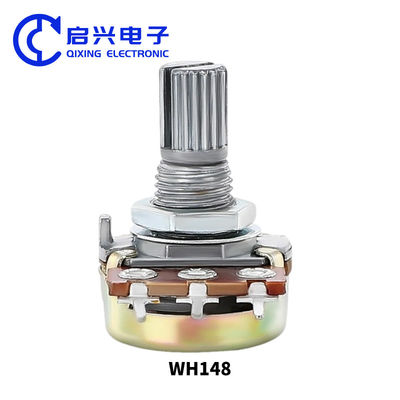 Taper rechthoekige roterende potentiometer WH148 lineaire potentiometer B500K