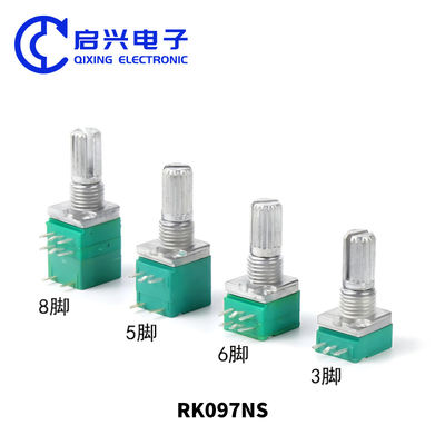 RK097NS Single F-as Rotary Potentiometer Switch B10K B20K B50K B100K