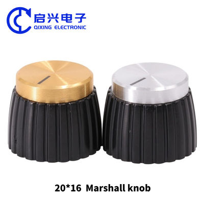 20X16 Marshall 6mm Spline Potentiometer Knob 500VAC Schakelaar Aanpassing