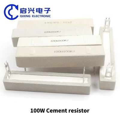 China fabriek Resistor 1W 2W 3W 5W 11W 15W 17W 20W 25W keramische Cement Resistor Cement Resistors