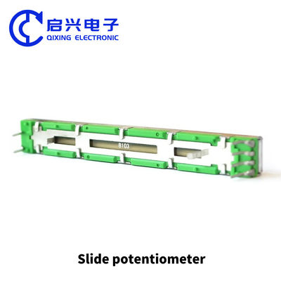 60 mm Glijpotentiometer Lineaire Glijpotentiometer 75 mm Mixer Fader B10K Dubbele rechte glijpotentiometer