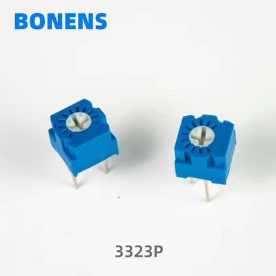 3323P Eenvoudig draaiend metaal glasglazuur trimmer potentiometer 1K2K 5k 10k 20k 50K 100K Precisie verstelbare weerstand