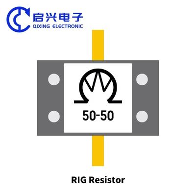 lange vermogensweerstand 800 ohm 600 ohm 500 ohm 400 ohm 250 ohm 100 ohm RF-weerstand