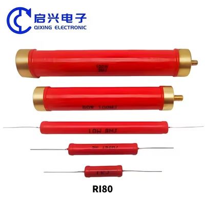 Ri80 10W 20W 30W 50W 100W 200W 300W 500W 1000W 100 Ohm vaste cilindrische hoogspanningsweerstanden