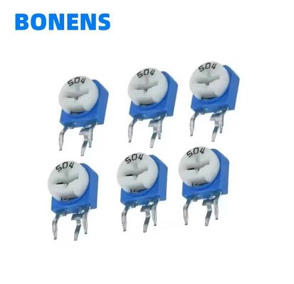WH06 Trimmer Potentiometers 100R-1M RM065 Verstelbare weerstand 0.1w Verticale Trimmer B50k 9mm schuifpotentiometer