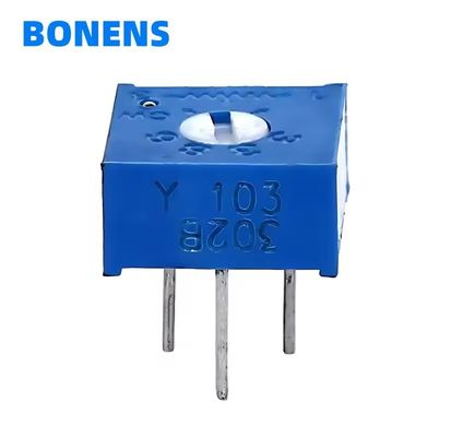 3386y Vierkant Eenvoudige draai Cermet Trimming Potentiometer 3386 0.5w