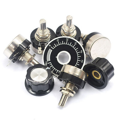 RV24YN20S koolstoffolie verstelbare enkel draaiende potentiometer roterende variabele weerstand