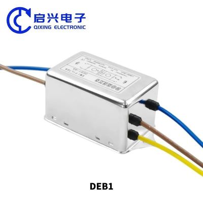 DEB1 220v 20a vermogenfilter emi filter Fabrikant Eénfasig industrieel emi filter 1A 3A 6A 10A