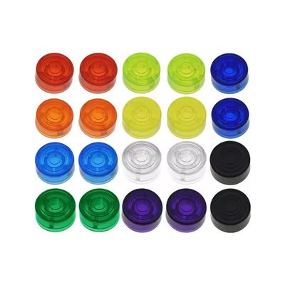 Elektrische gitaar effect voet nagel kap bescherming cap gitaar effect pedaal voetschakelaar toppers voor elektrische gitaar effect pe