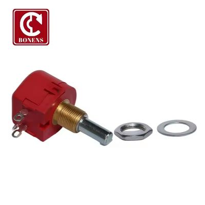 WX118 0,5W 10% 23mm 50mm Langas enkel draaiend Rotary wirewound potentiometer