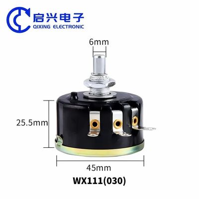 WX111(030) 4K7 4.7K Ohm 3W verstelbaar Eenvoudige draai Wirewound potentiometer