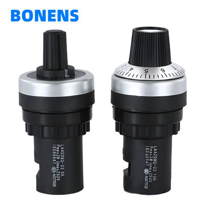 LA42DWQ-22 BONENS 5K Ohm Knob Rotary Switch Potentiometer Pot Inverter Converter Weerstand Variabele snelheid aandrijving Potenti