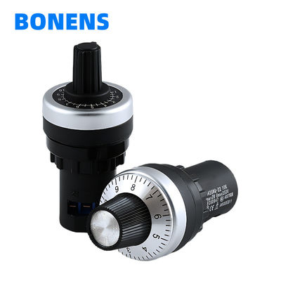 BONENS 22mm-omvormer snelheidsregeling LA42DWQ-22 1K 2K 5K 10K Potentiometer frequentiekonverter precisie regelaar