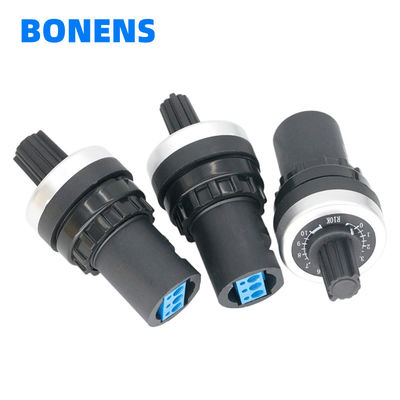 Hoogprecisie potentiometer verstelbare frequentiekonverter enkel draaiende roterende potentiometer LA42DWQ-22 22mm 1K 5K 10K