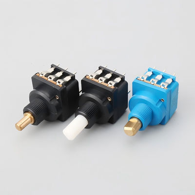WH116AK Carbon Film Rotary Potentiometer met drukknop voor elektronische instrumenten