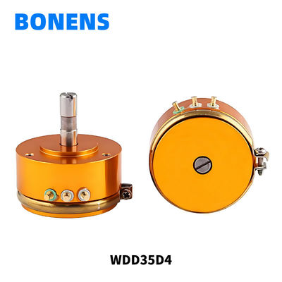 WDD35D4 1K/2K/5K/10K geleidende kunststofpotentiometer 19mm sensorhoek bij korte as Verplaatsing WDD35D-4 lineair 0,1%