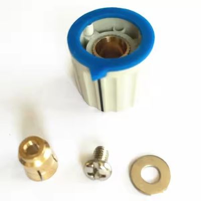 4 mm schacht plastic knop voor oranje potentiometer toepassing