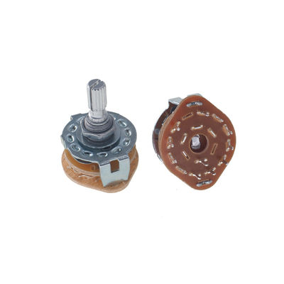 Performance Rotary Electrical Switches met N/A Rotatiehoek en DC30V 0.3A Max. stroom