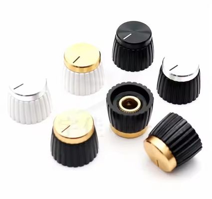 Audioversterker Tone Knob Goud Zilver Aluminium Marshall Knob