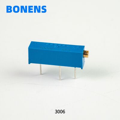 Metalen glas 7mm Trimmer Potentiometers 10k 3006P Multi Turn Verstelbare Precision