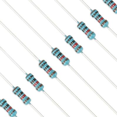 1/4W metalen filmresistor met 1% tolerantie en RoHS-certificering voor precisietoepassingen