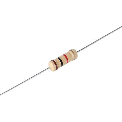 1/8W-5W koolstoffilmresistor met ±5% tolerantie en ROHS-certificering