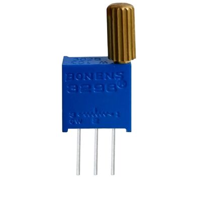 3296W Multi-Turn Trimmer Potentiometer met 8mm Knop voor 1k-50k Instelbare Weerstand