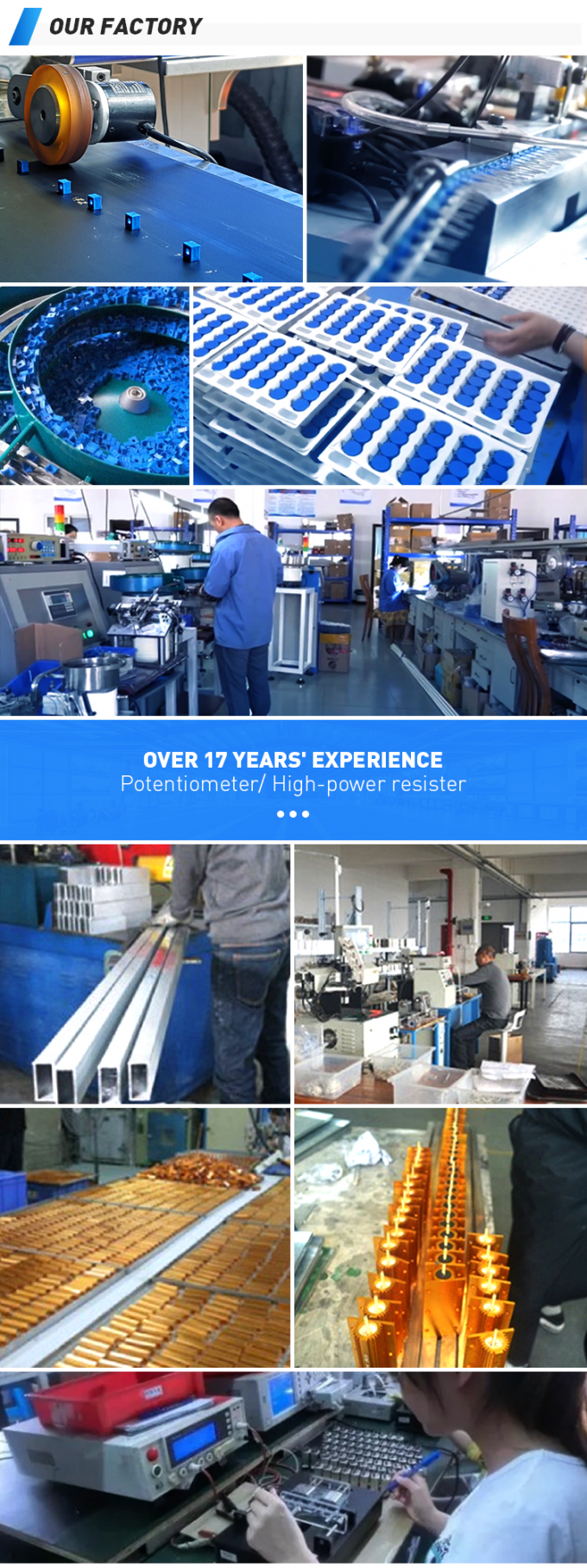 RV24YN20S koolstoffolie verstelbare enkel draaiende potentiometer roterende variabele weerstand 6