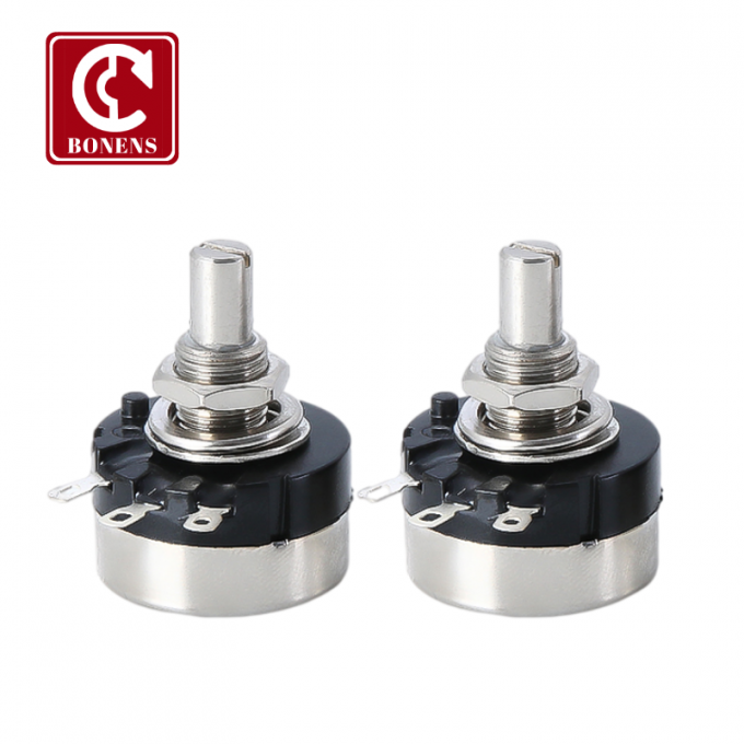 RV24YN20S koolstoffolie verstelbare enkel draaiende potentiometer roterende variabele weerstand 0