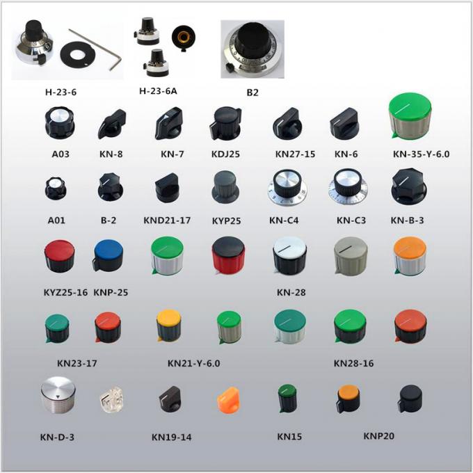 6X18T Gitaarvolumebeheerknop met spleen 9