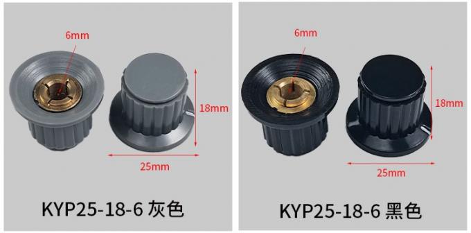 KYP16-16 4mm 6.35mm 6.4mm 6mm Elektronisch accessoire potentiometer knop 5