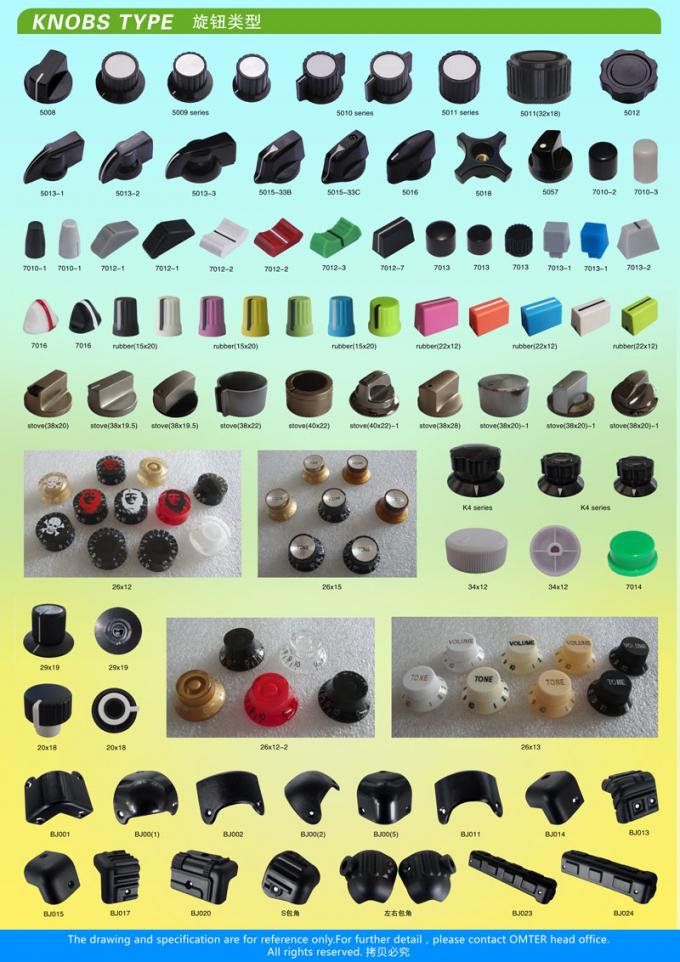 AG1 D Schacht 15X16mm Plastic potentiometer knoppen Verschillende soorten Elektronische accessoires 10