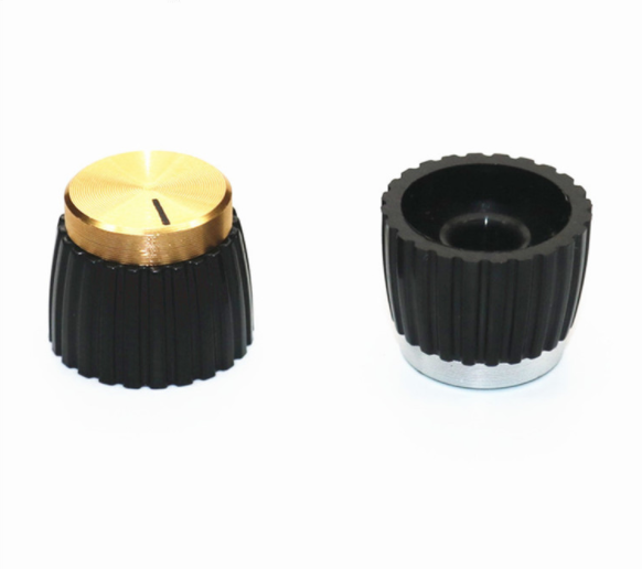 Audioversterker Tone Knob Goud Zilver Aluminium Marshall Knob 1
